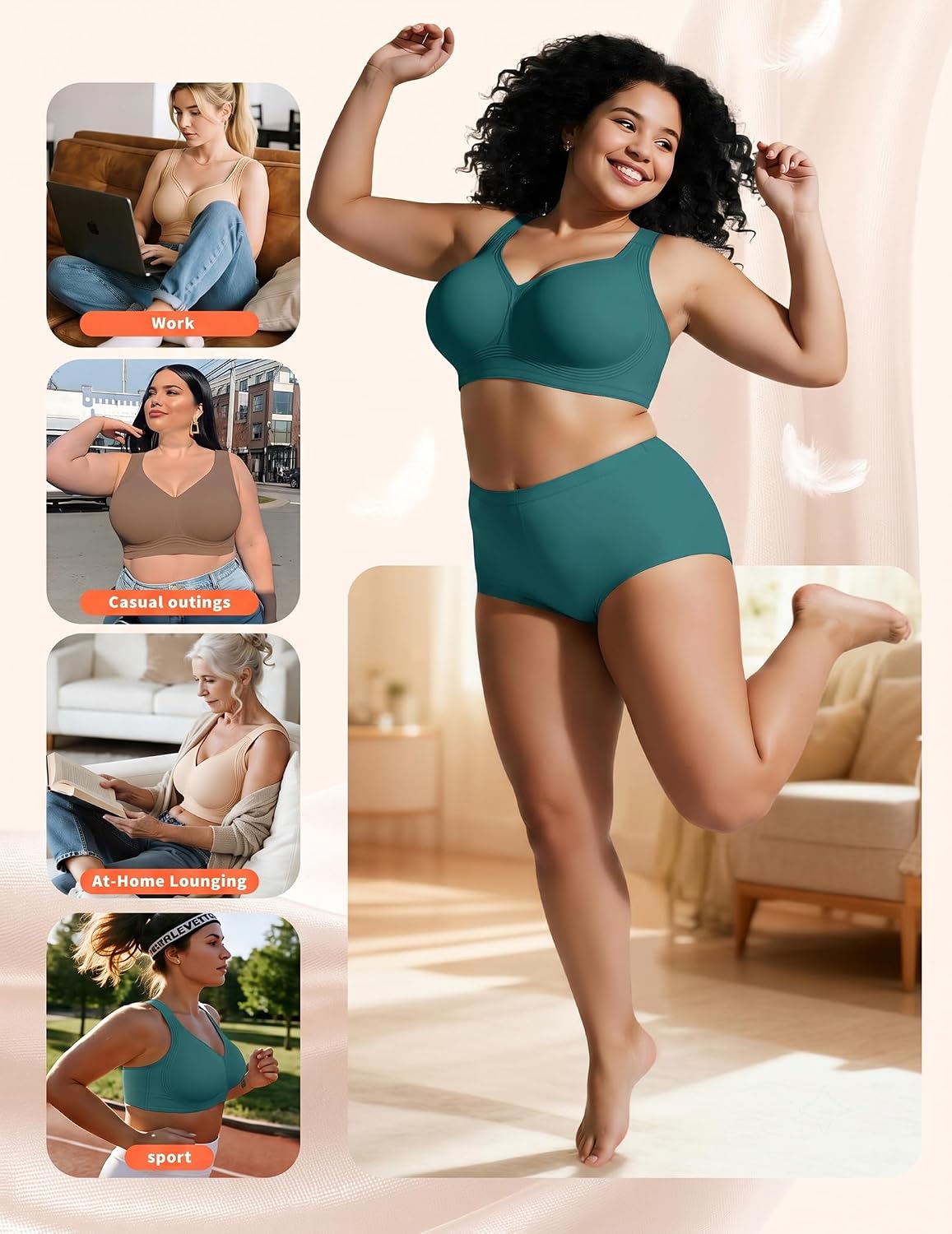 Women's PoseFree Wireless Full Coverage Jelly Bra — image 6