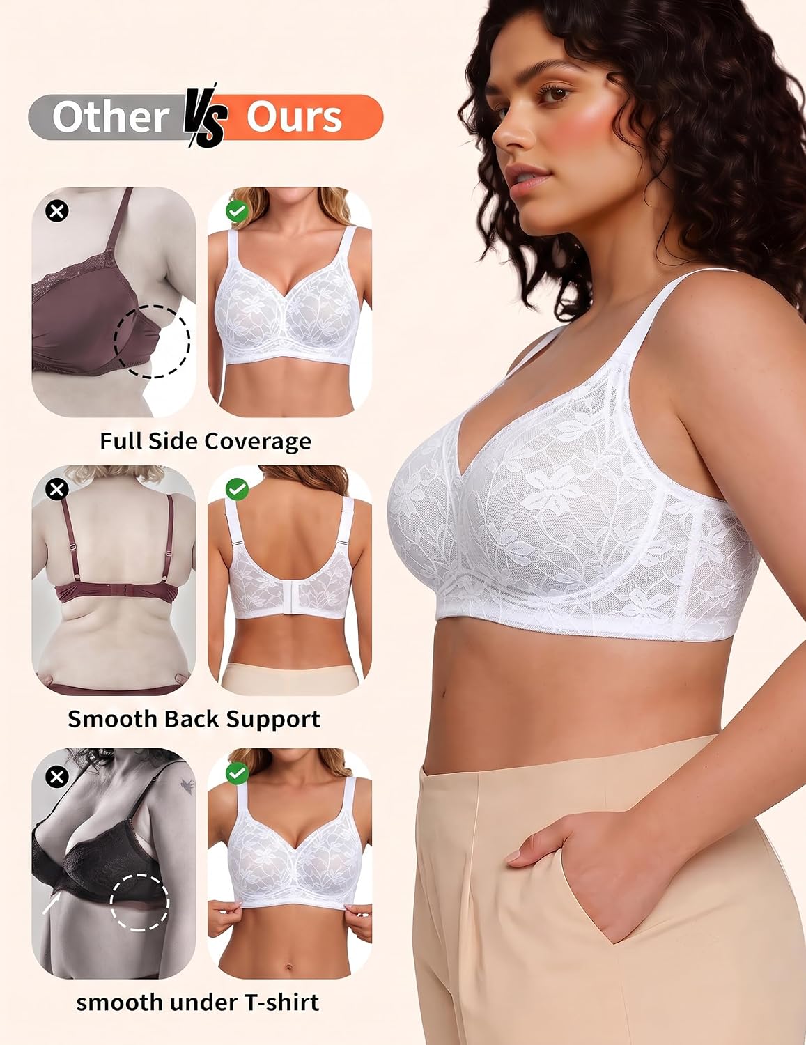 PoseFree Jelly Bra No Underwire Comfort — image 4