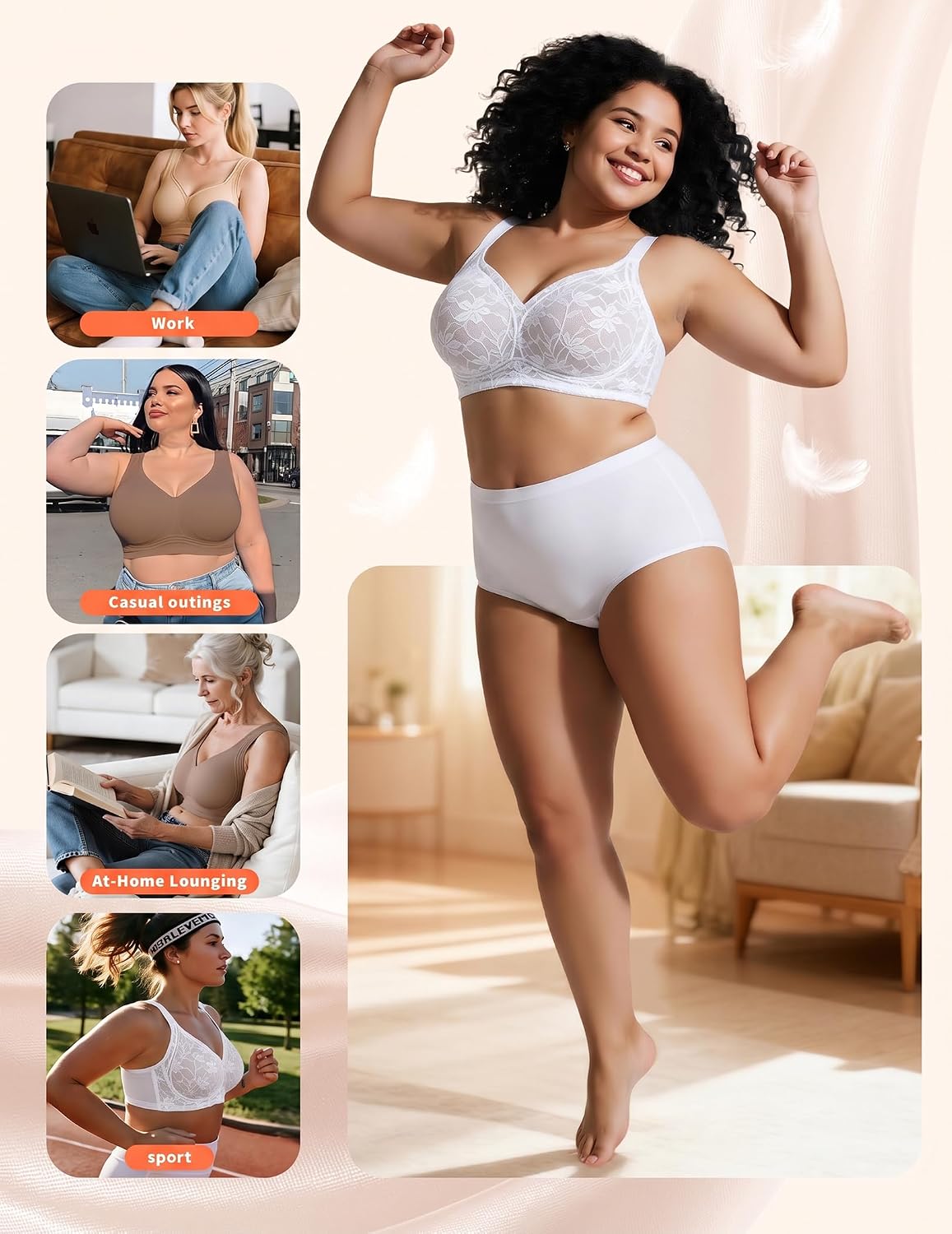 PoseFree Jelly Bra No Underwire Comfort — image 5