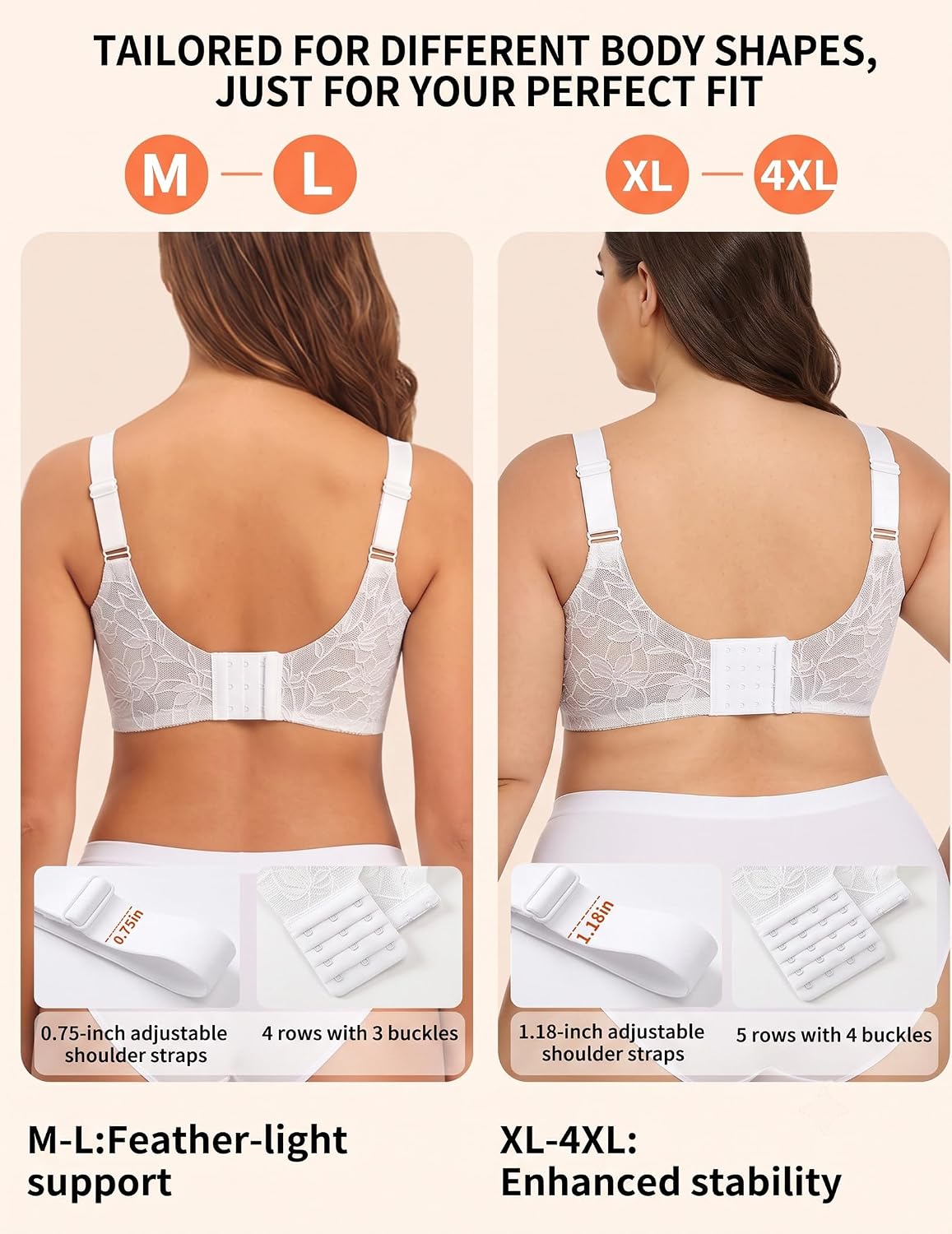 PoseFree Jelly Bra No Underwire Comfort — image 6