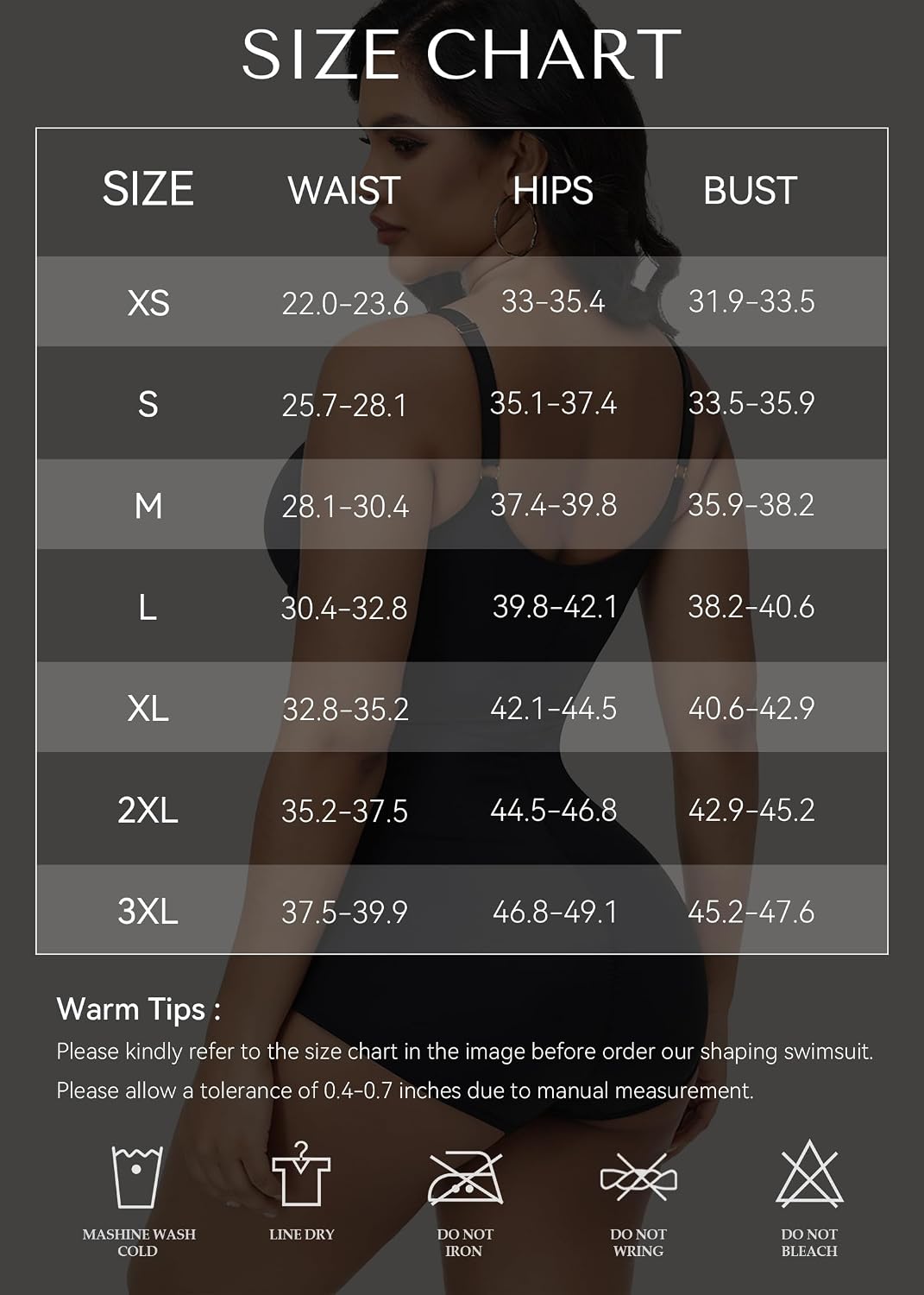 SHAPSHE Tummy Control Ruched V Neck Swimwear — image 6
