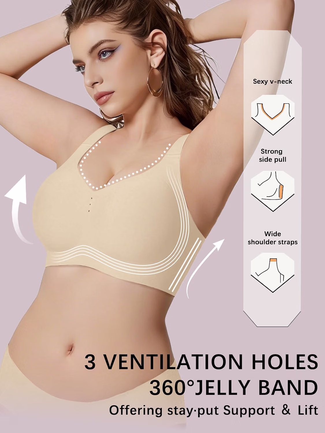 COCOMARTS Jelly Full Coverage Push Up Bra — image 2