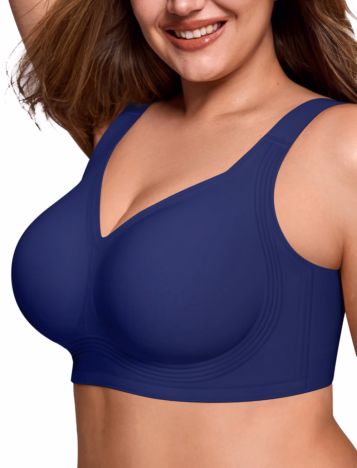 LetsJoli Jelly No Underwire Push Up Bra