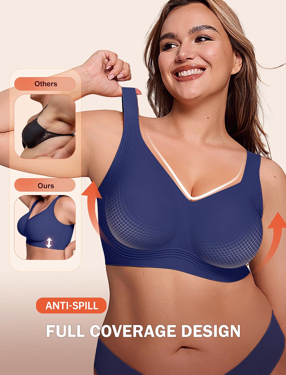 LetsJoli Jelly No Underwire Push Up Bra — image 3
