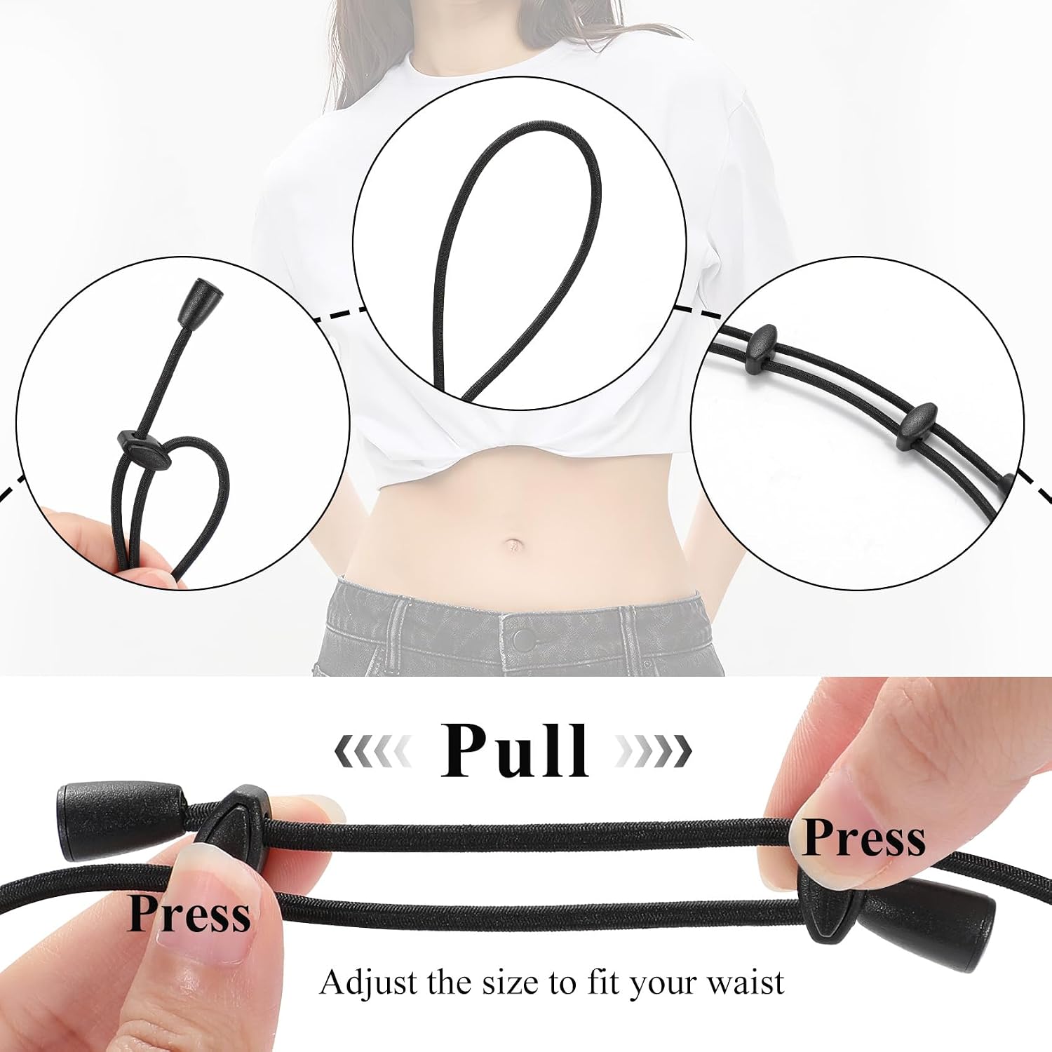 XZQTIVE Invisible Elastic Waist Tuck Band — image 2