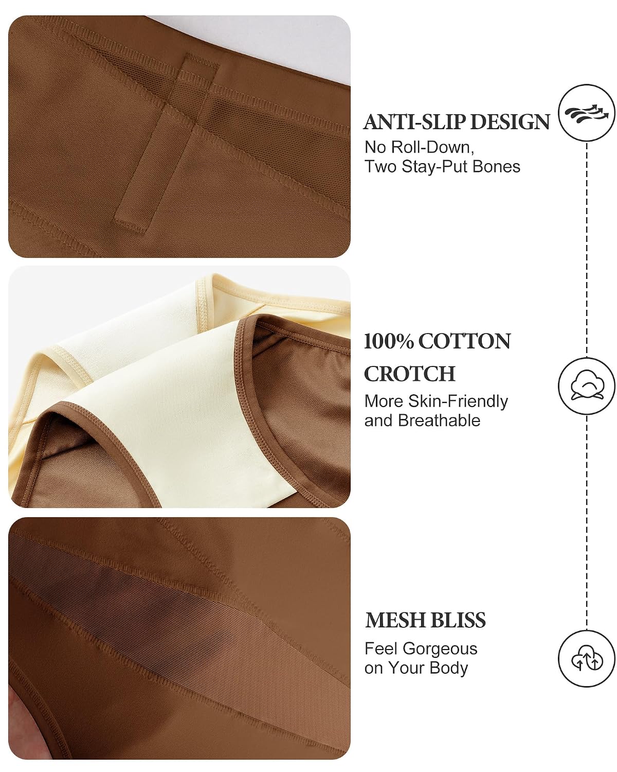MIOTAN High Waisted Tummy Control Shapewear Pack — image 6