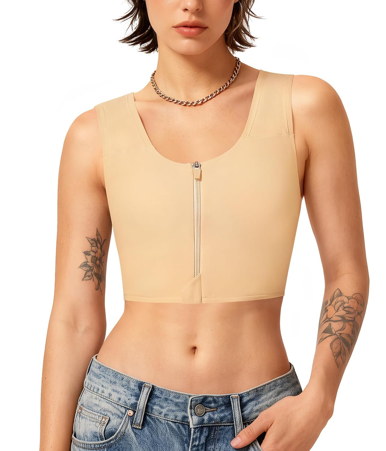 LODAY Front Zipper Compression Bra — image 8