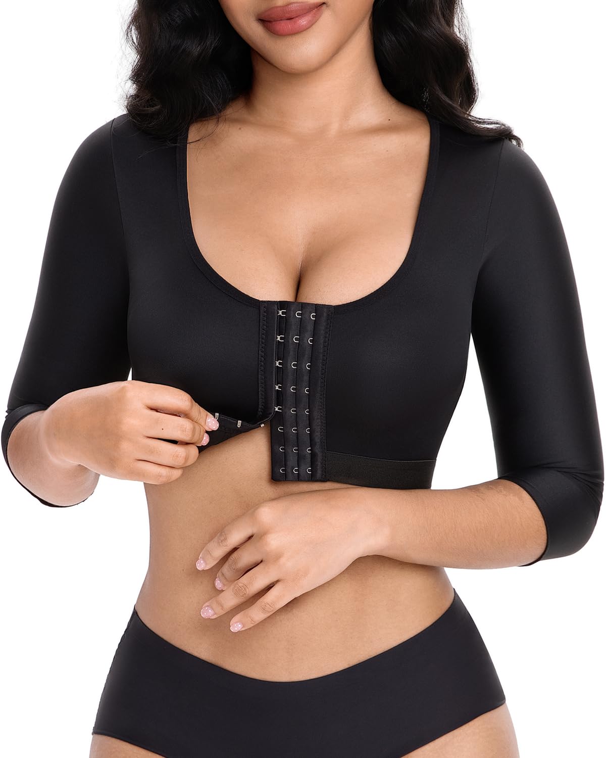 SOEYHALY Seamless Arm Compression Shaper for Women
