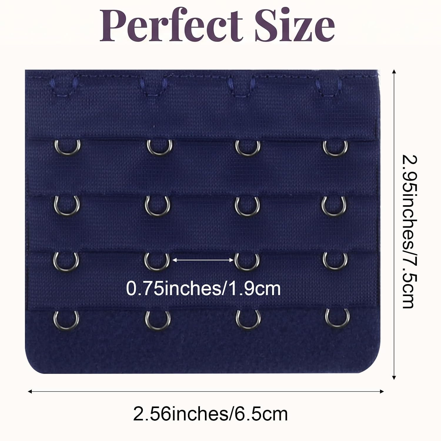 Chsoejuf 4 Hook Bra Extender for Women — image 2