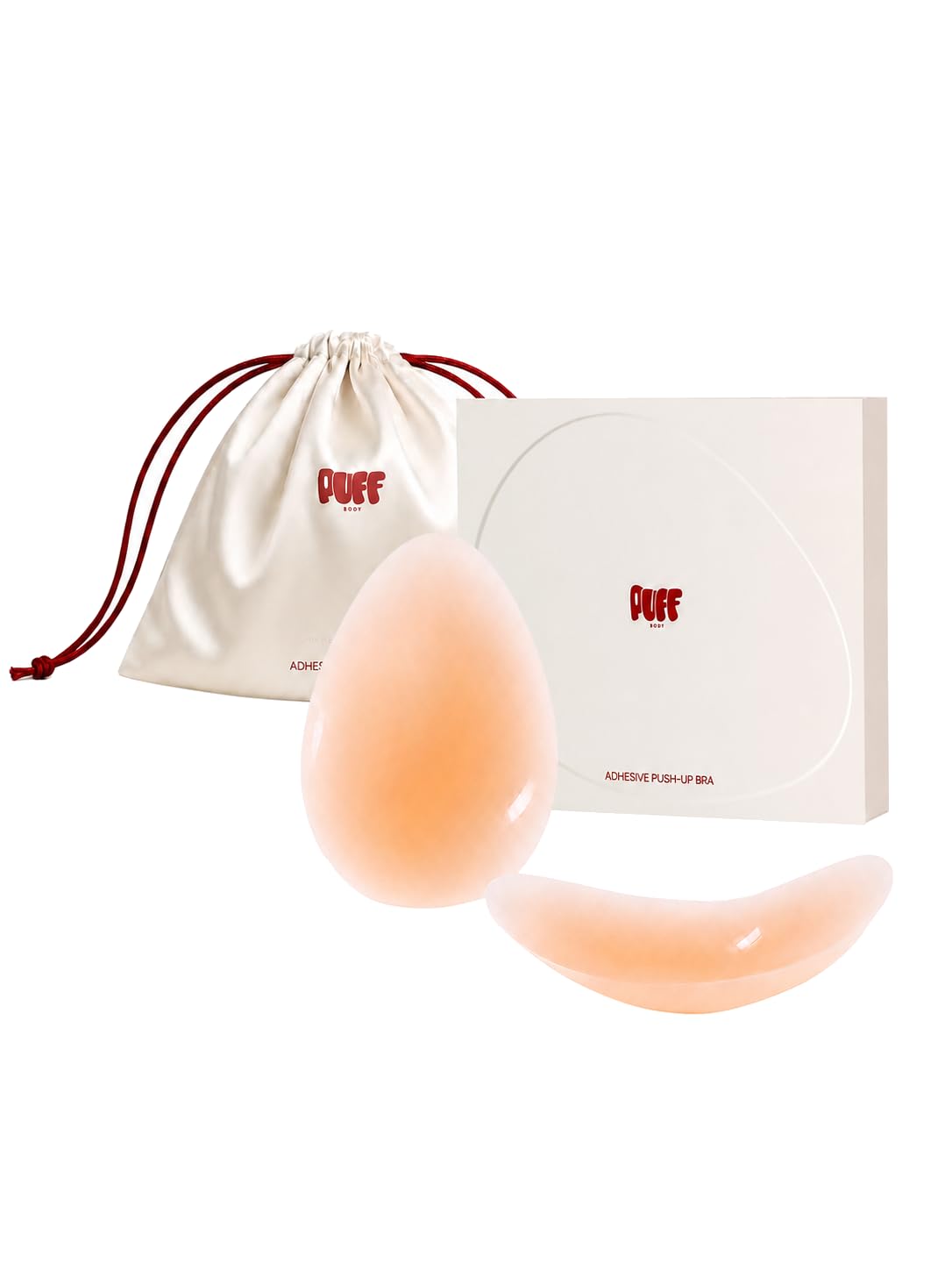 PUFF BODY Reusable Silicone Teardrop Nipple Covers with Lift