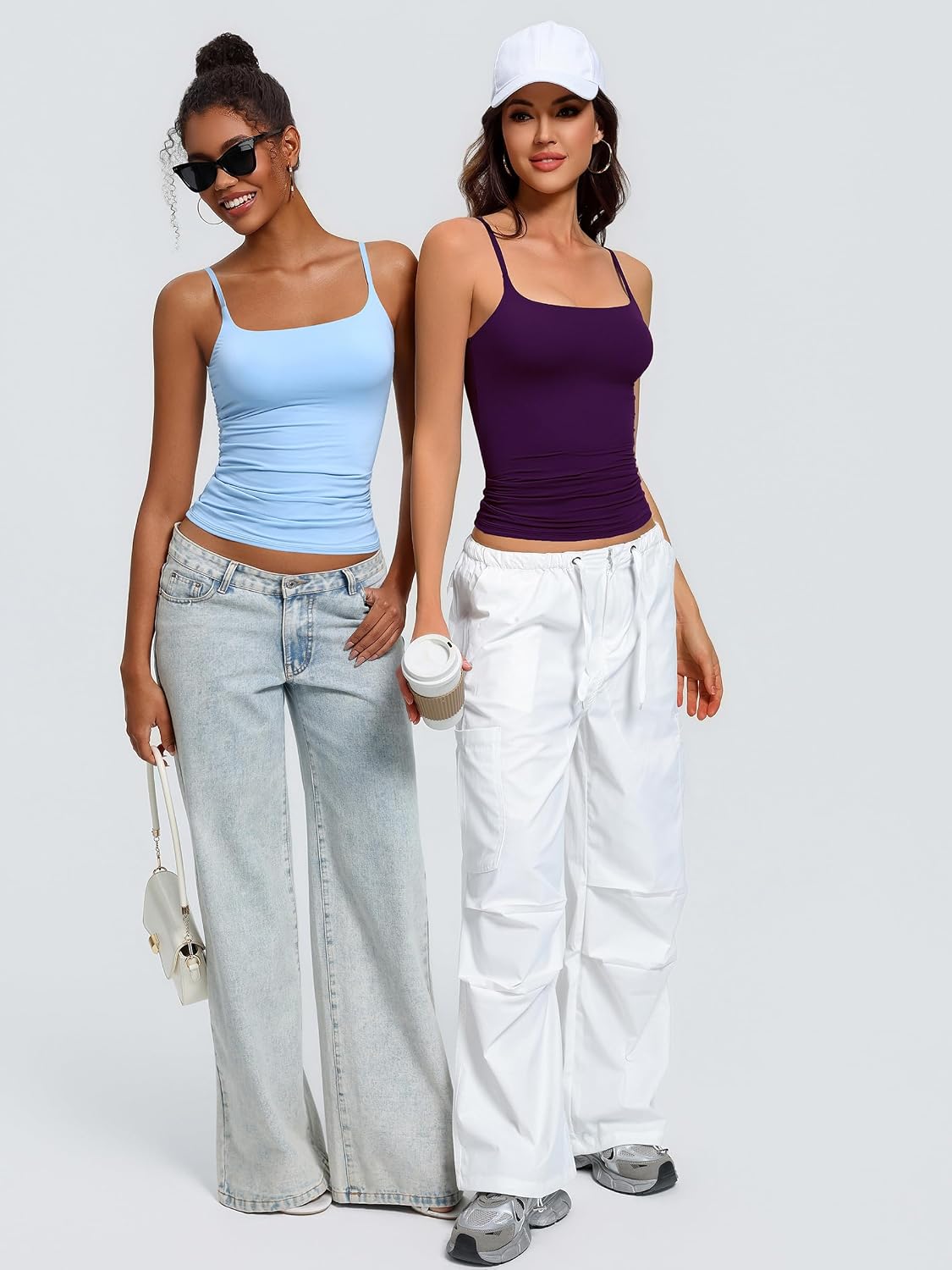 Avidlove Women's Padded Cami with Built-in Bra — image 6