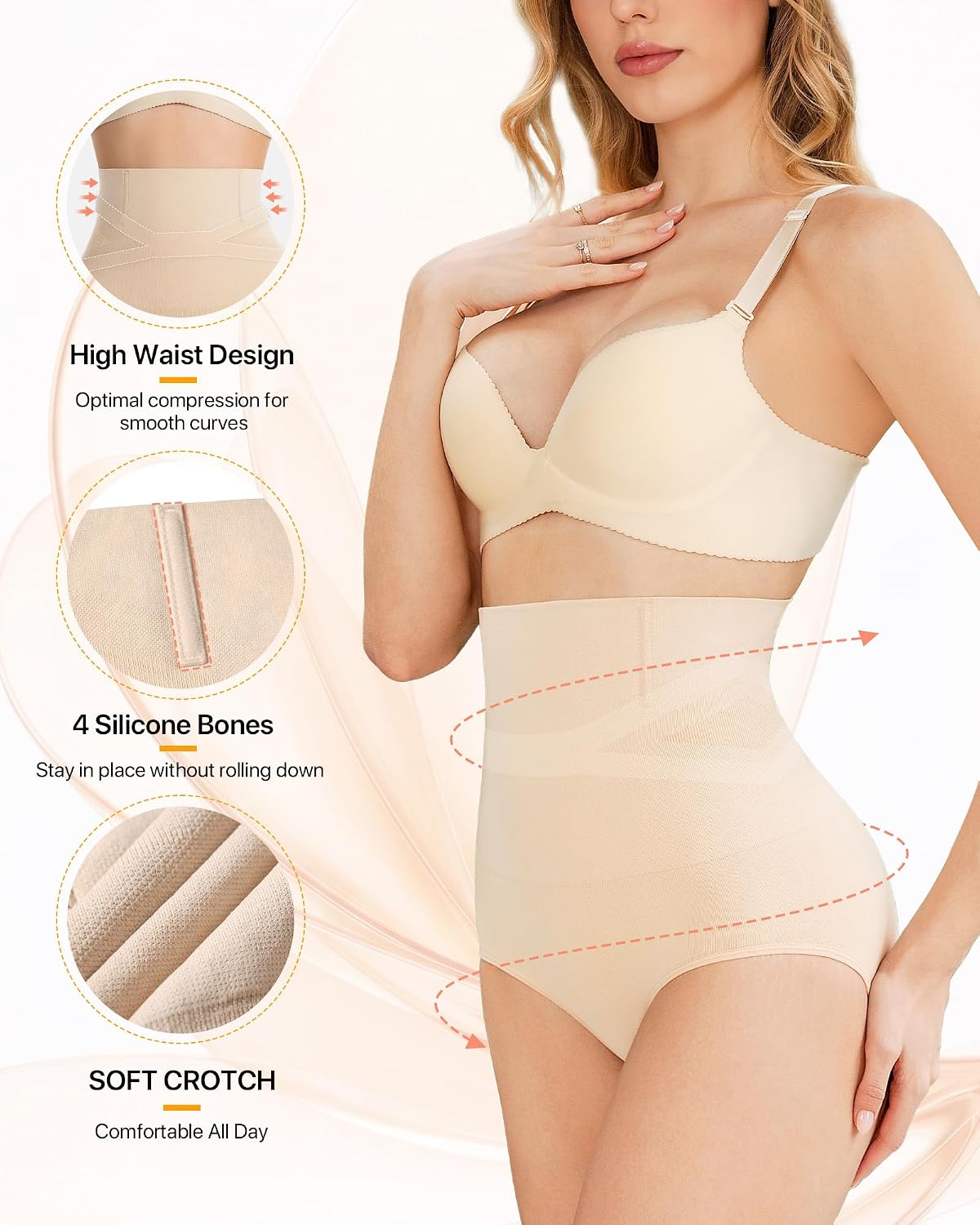 Everyday Shapewear Tummy Control High Waist Panties — image 2