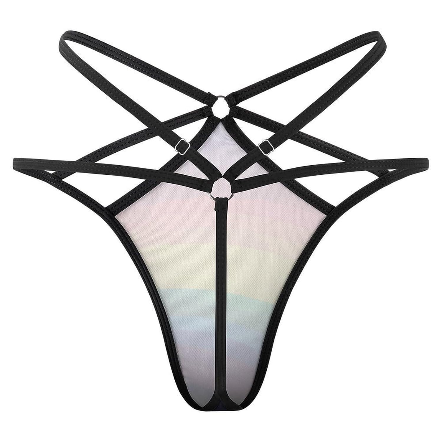 MUSM Women's Rainbow G-String Thong — image 5