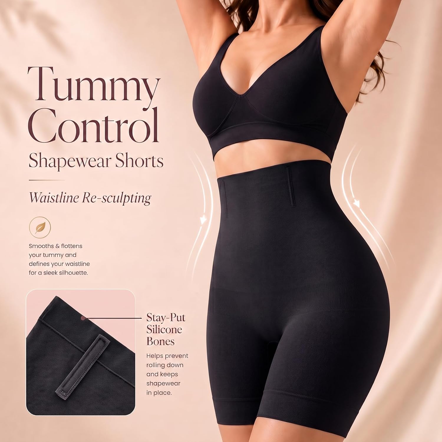 LULEENEMO High Waist Thong Shapewear — image 2