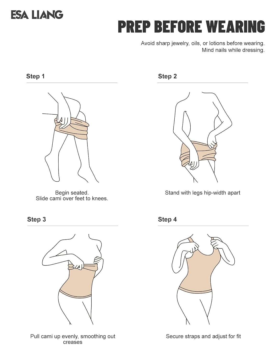 Esa Liang Tummy Control Backless Tank — image 2