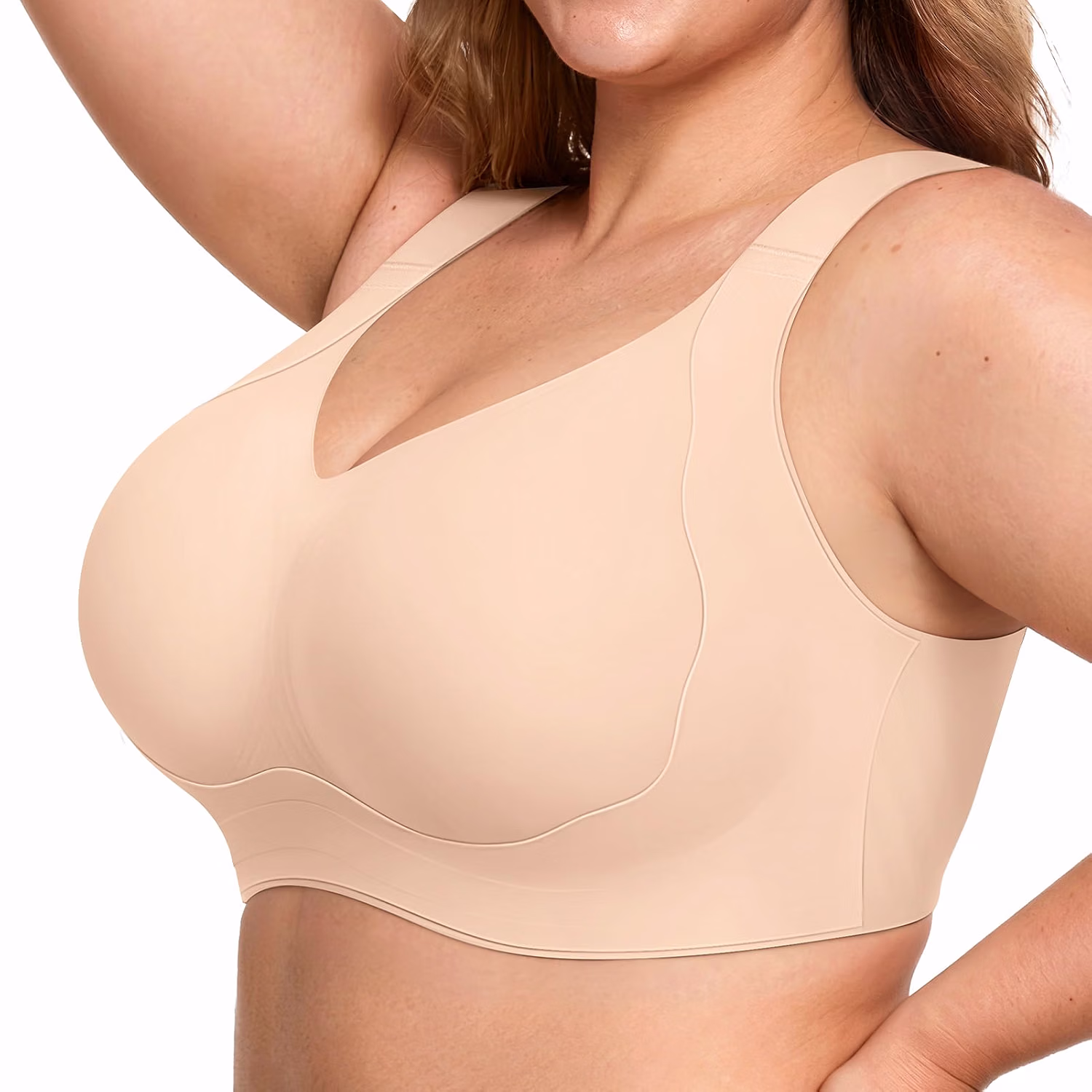 LetsJoli Jelly No Underwire Push Up Bra