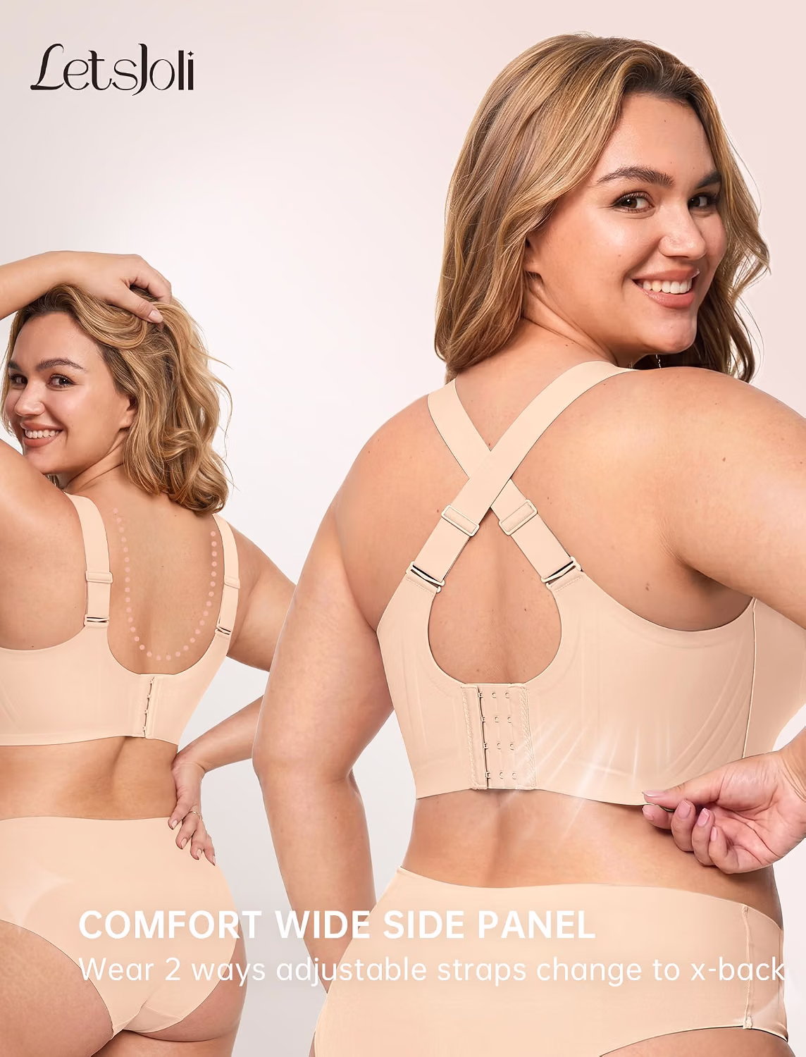 LetsJoli Jelly No Underwire Push Up Bra — image 5