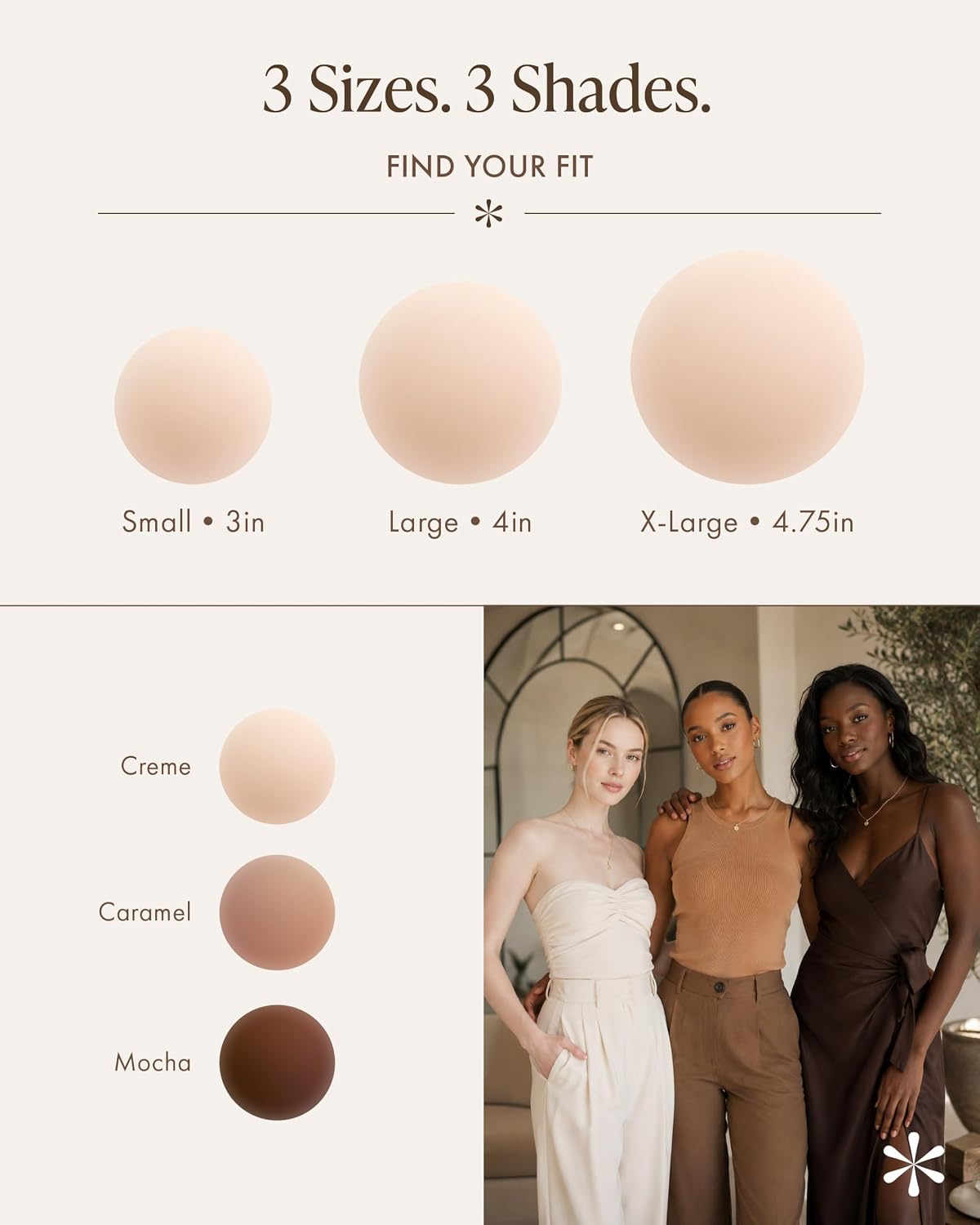 Nuda Body Reusable Silicone Nipple Covers — image 3