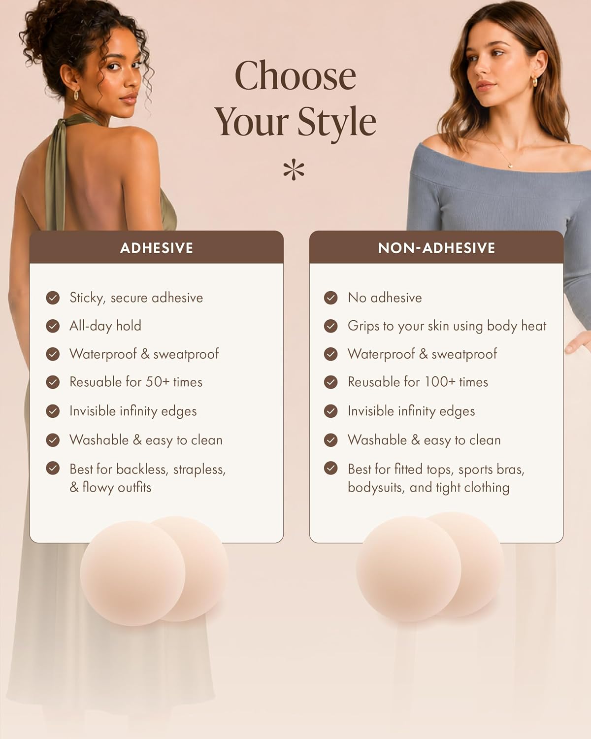 Nuda Body Reusable Silicone Nipple Covers — image 6