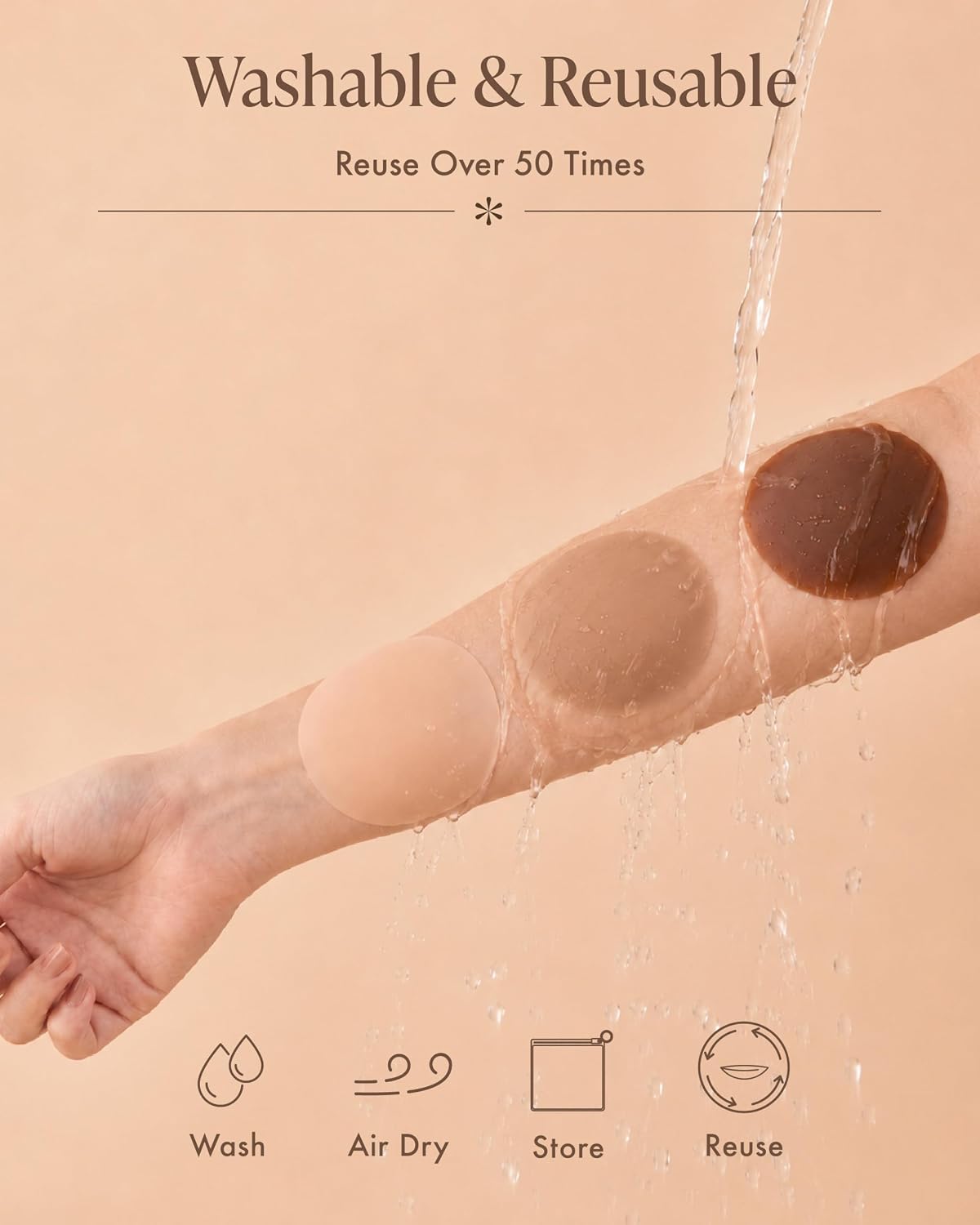 Nuda Body Reusable Silicone Nipple Covers — image 7