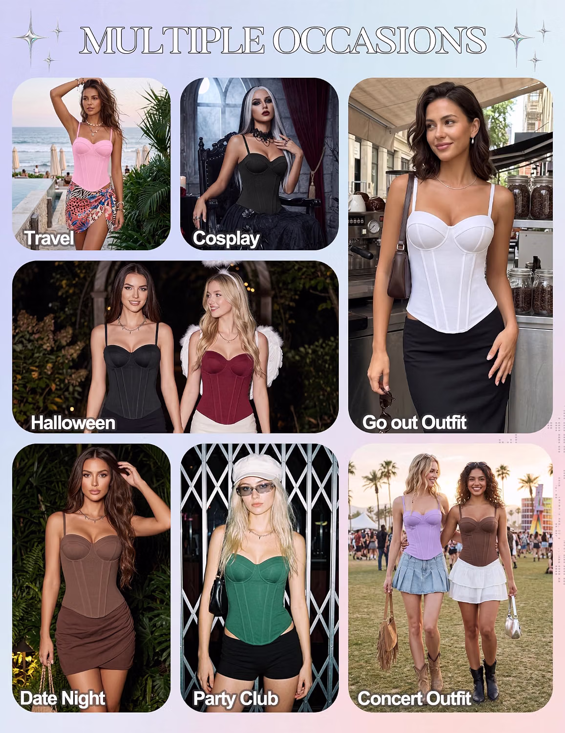 Avidlove Underwire Corset Bustier Top — image 5
