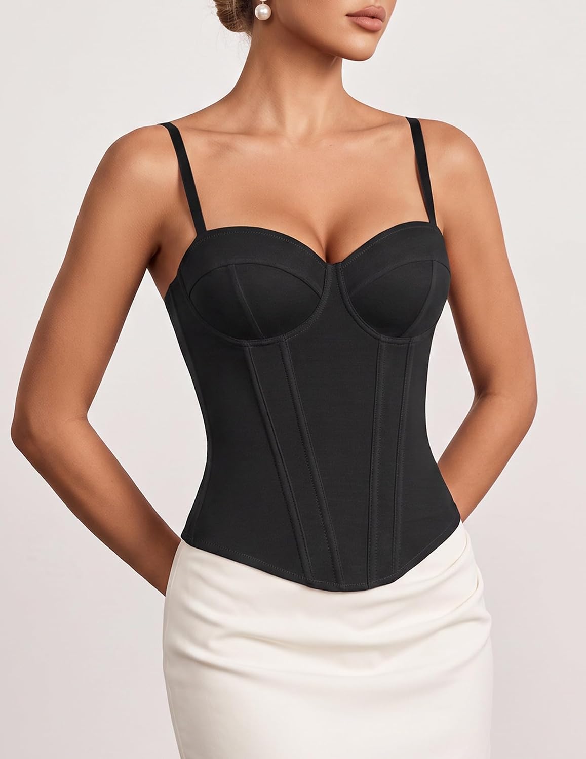 Avidlove Women's Corset Bustier Top with Underwire — image 2