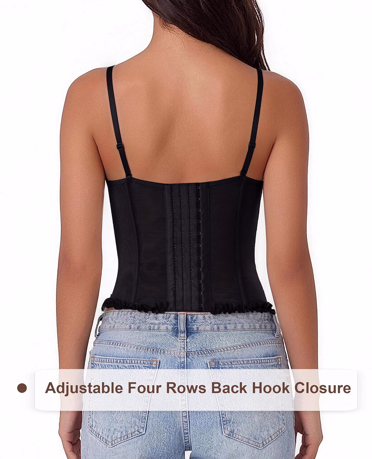 Avidlove V Neck Underwire Corset Bustier Top — image 4