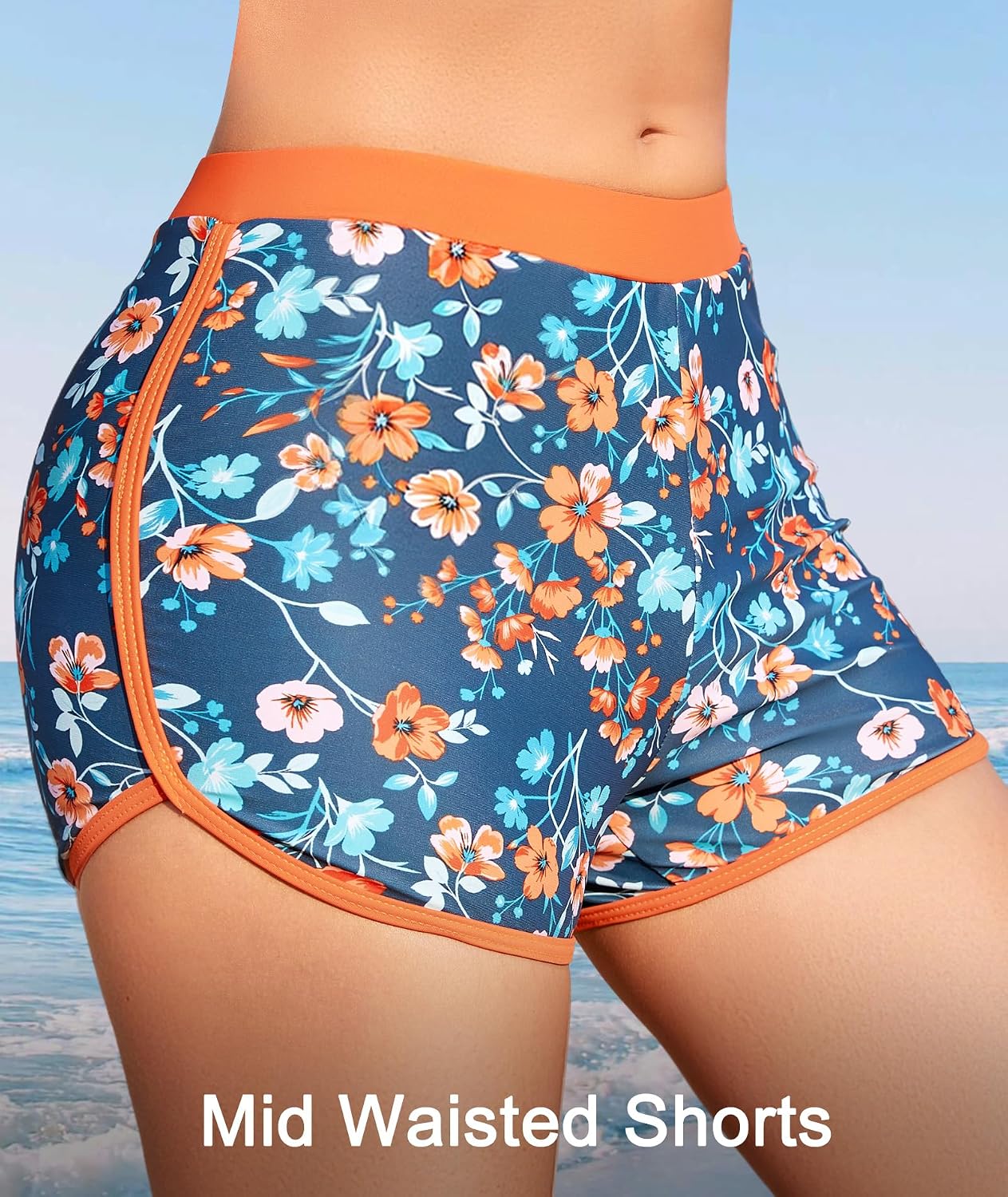 Tummy Control Tankini Two Piece Swimwear — image 4