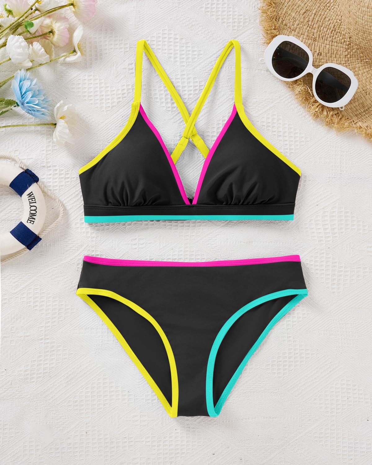Yonique Women's Push Up Bikini Set — image 5