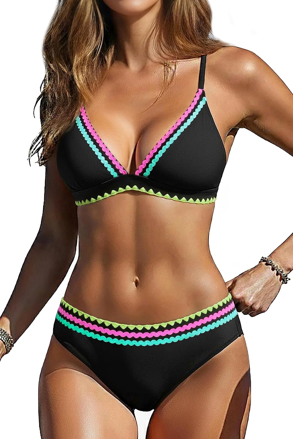 Yonique Women's Push Up Bikini Set — image 12