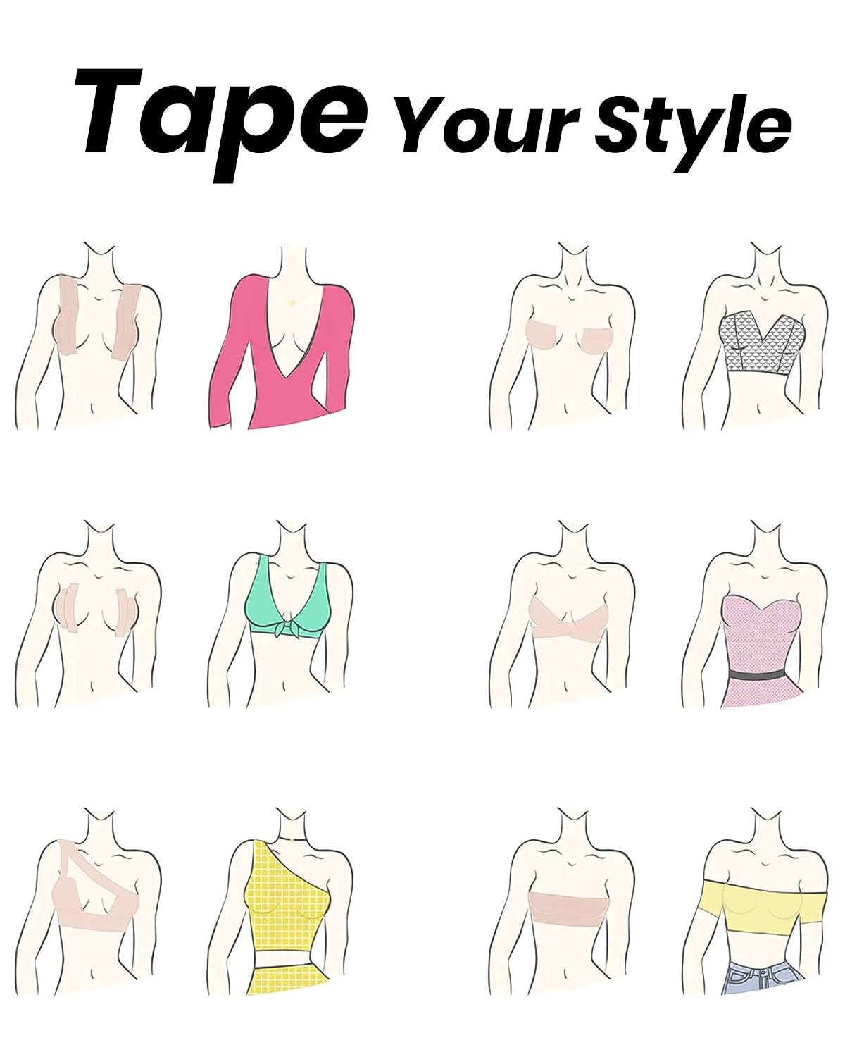 TITU Strapless Adhesive Push-Up Bra for Large Bust — image 5