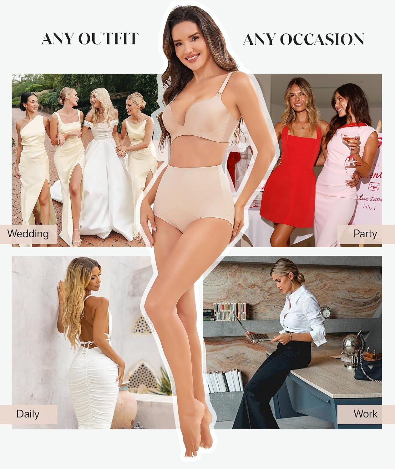 GYDEK Mid-Waist Tummy Control Shapewear Briefs — image 2