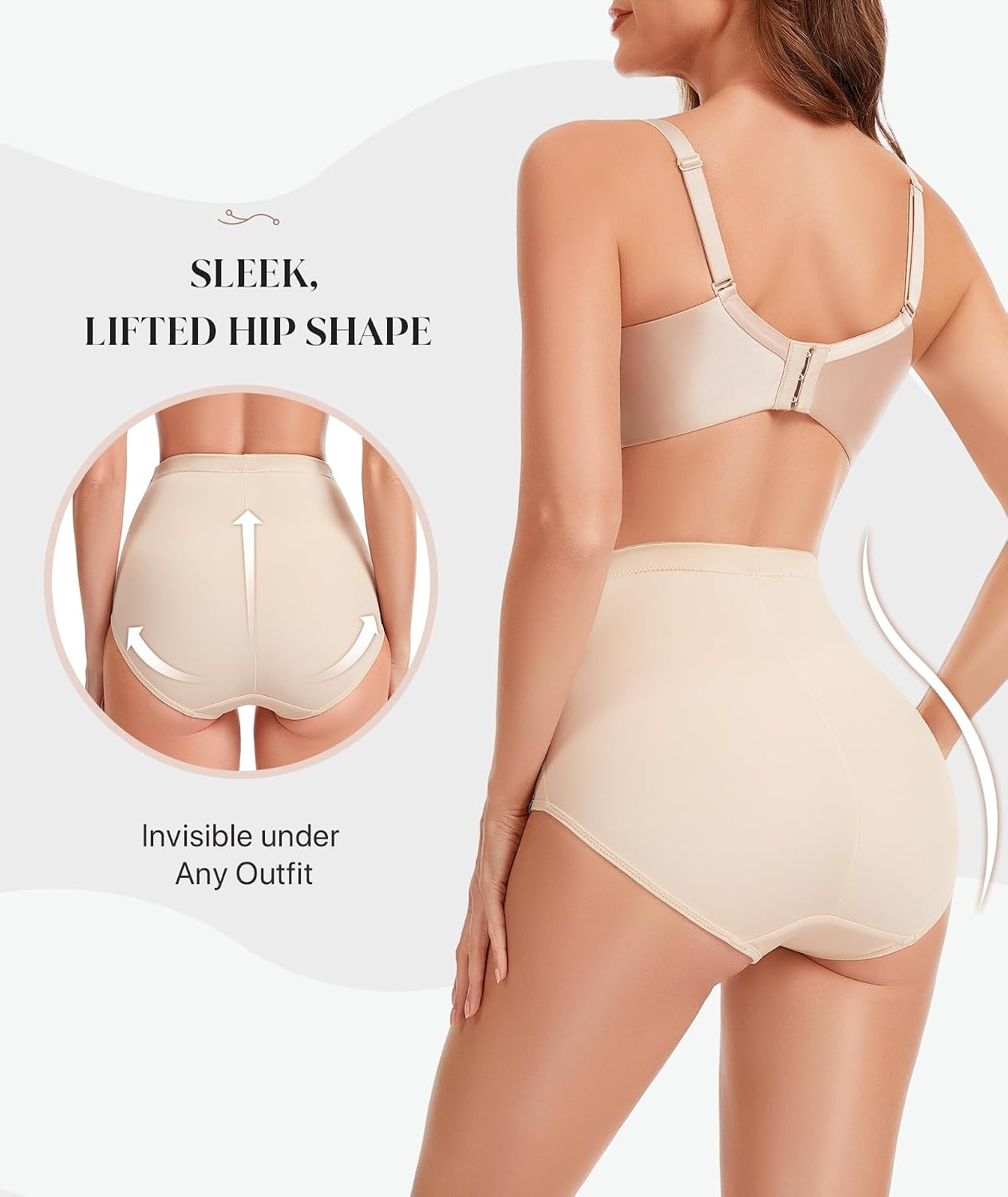 GYDEK Mid-Waist Tummy Control Shapewear Briefs — image 4