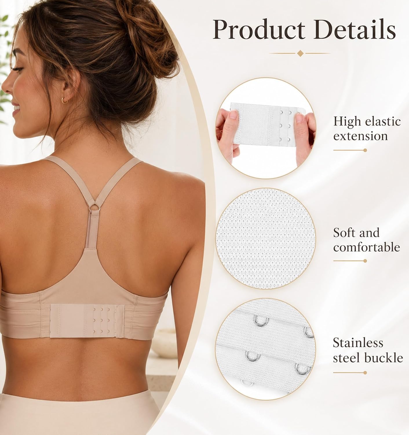 ValueBargain 3 Hook Bra Extenders Set — image 3