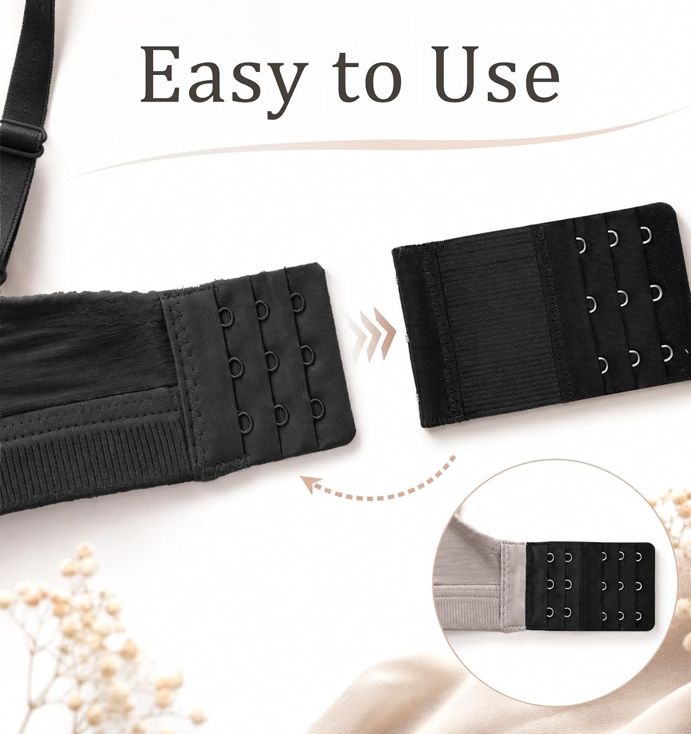 ValueBargain 3 Hook Bra Extenders Set — image 5