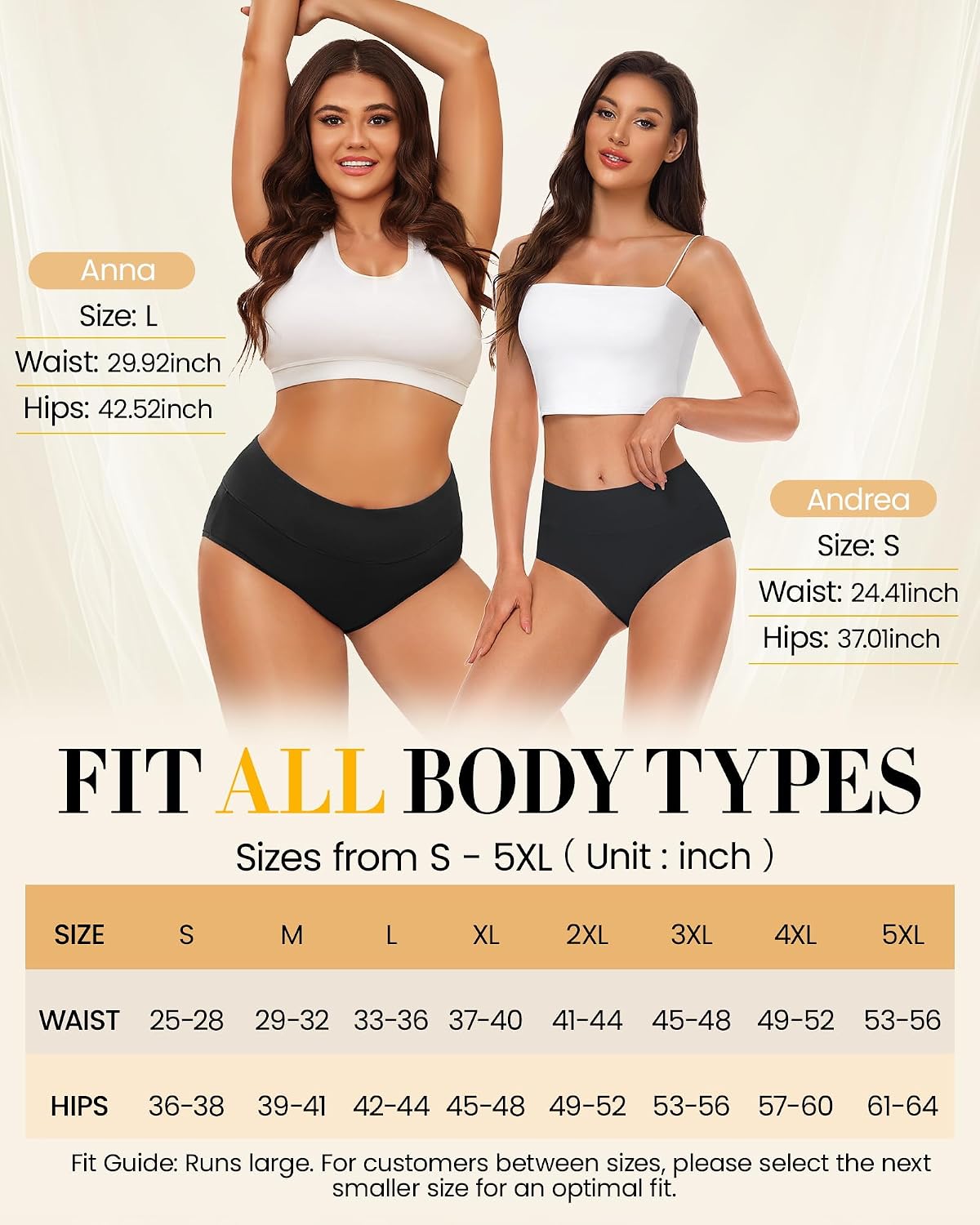 SIMIYA Cotton High Waisted Full Coverage Briefs — image 6