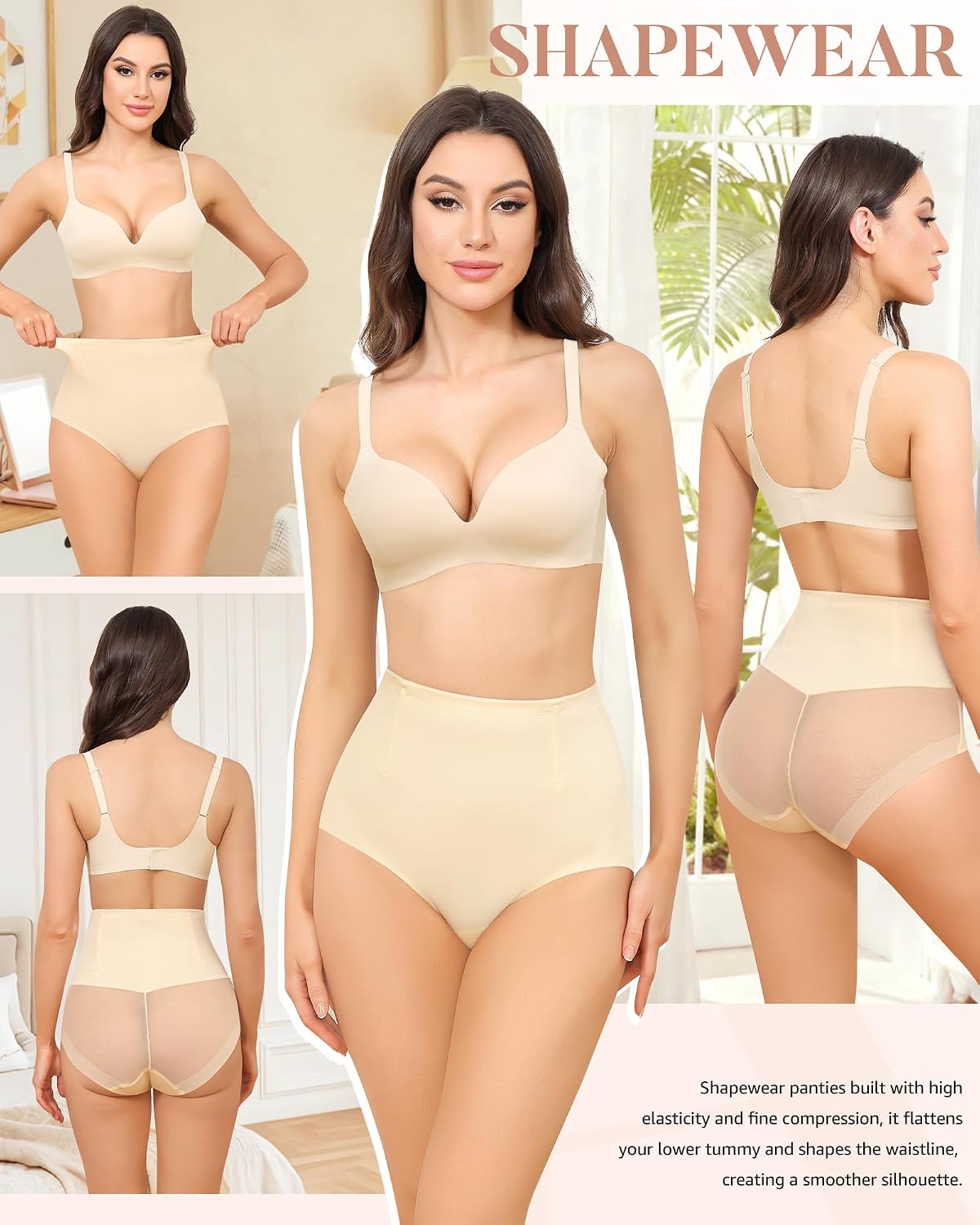 LEVAO High Waisted Tummy Control Shapewear — image 2
