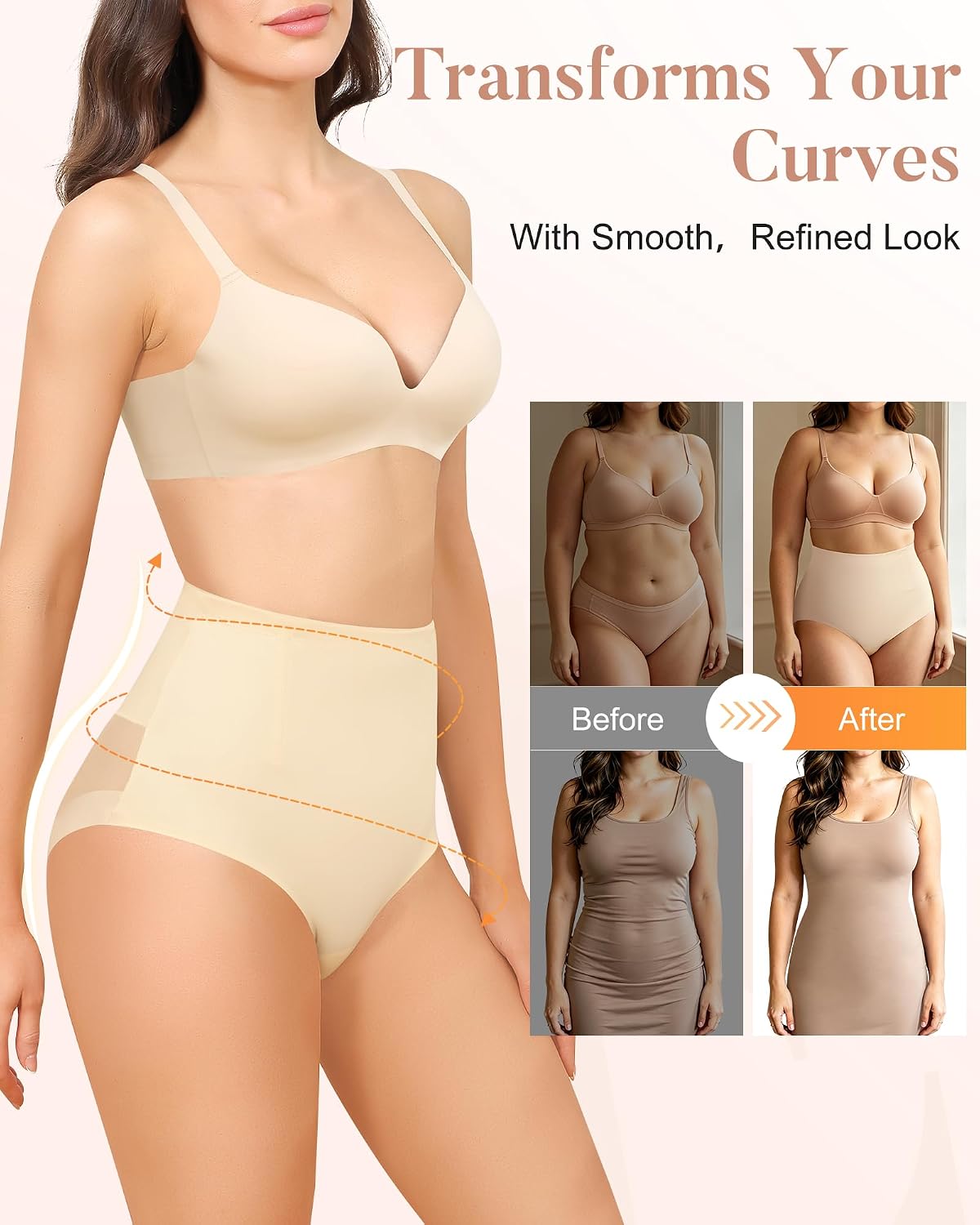 LEVAO High Waisted Tummy Control Shapewear — image 5