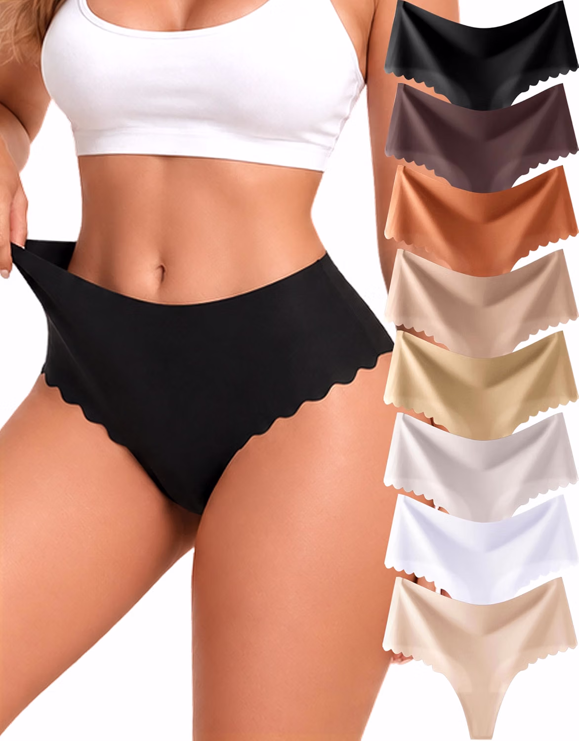 Take Talk Seamless No Show High Waisted Thong