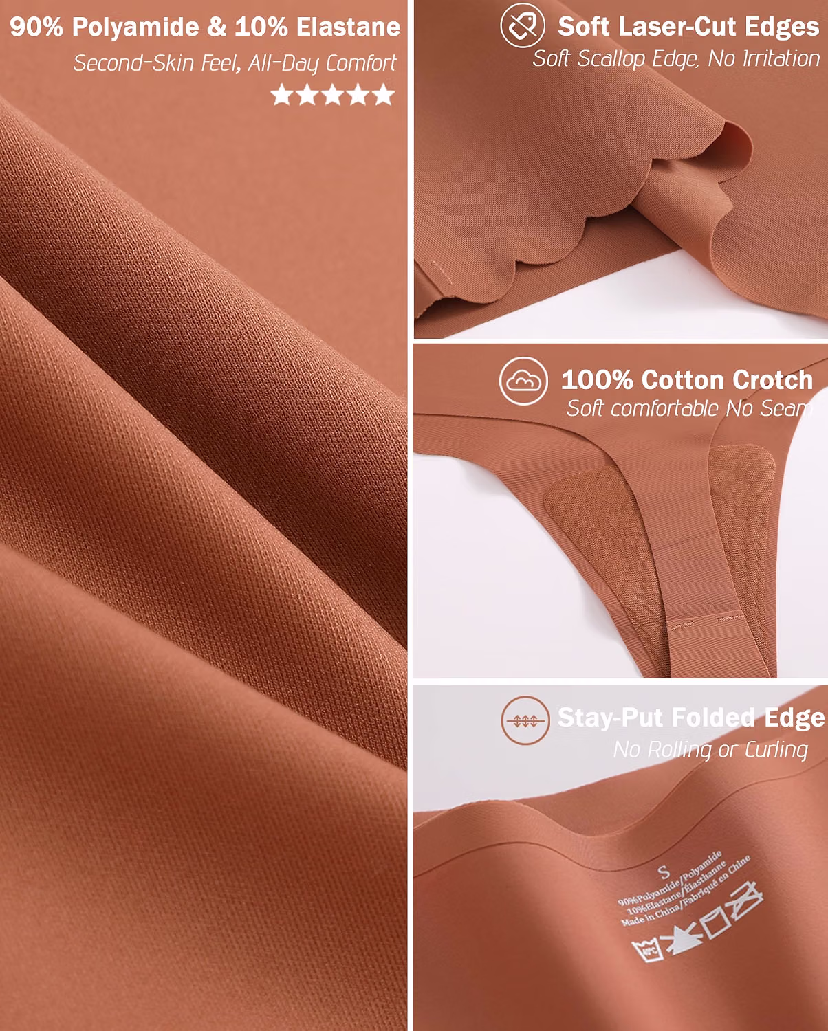 Take Talk Seamless No Show High Waisted Thong — image 5