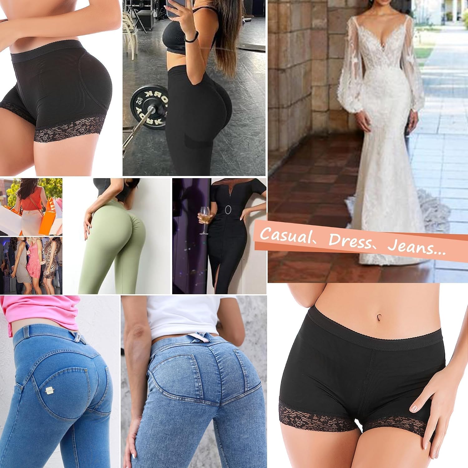 Vorcy Padded Hip Enhancer Butt Lifter Panties — image 2
