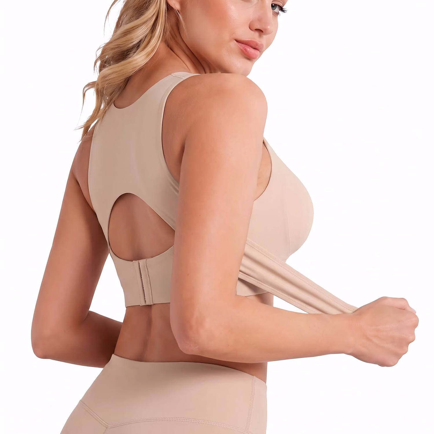 PoseFree Wireless Cross-Back Posture Support Bra — image 2