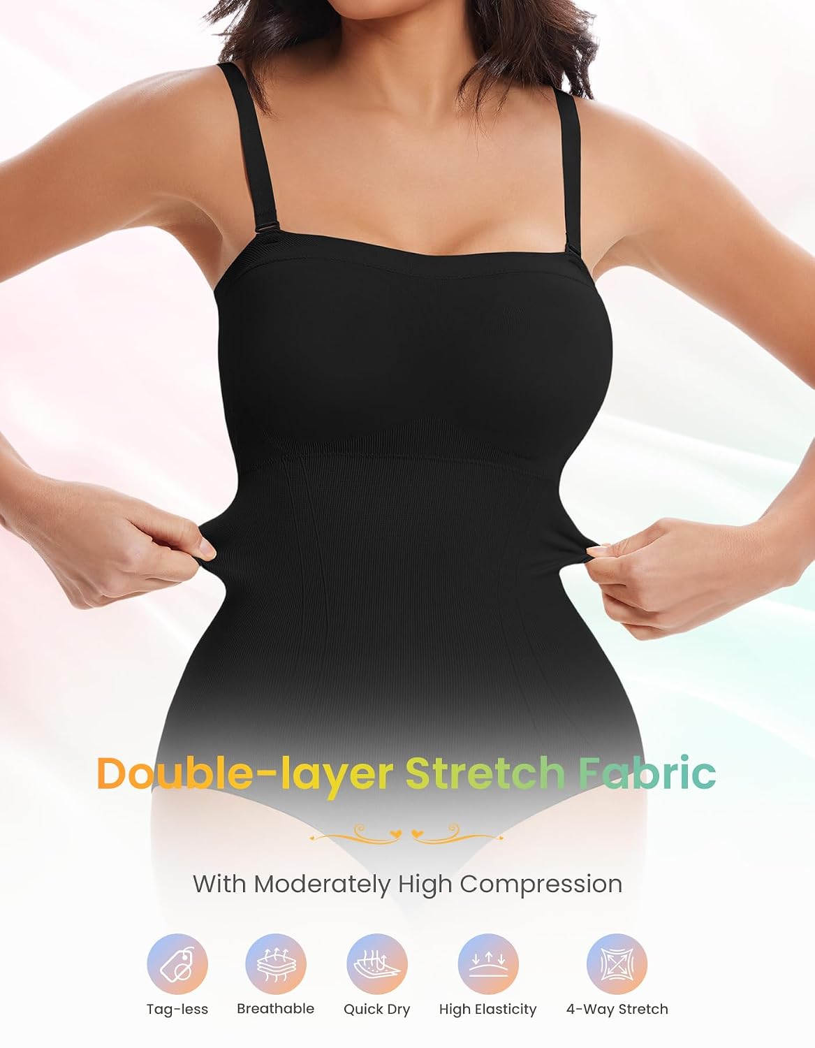 SIMIYA Strapless Shapewear Bodysuit with Built-in Bra — image 6