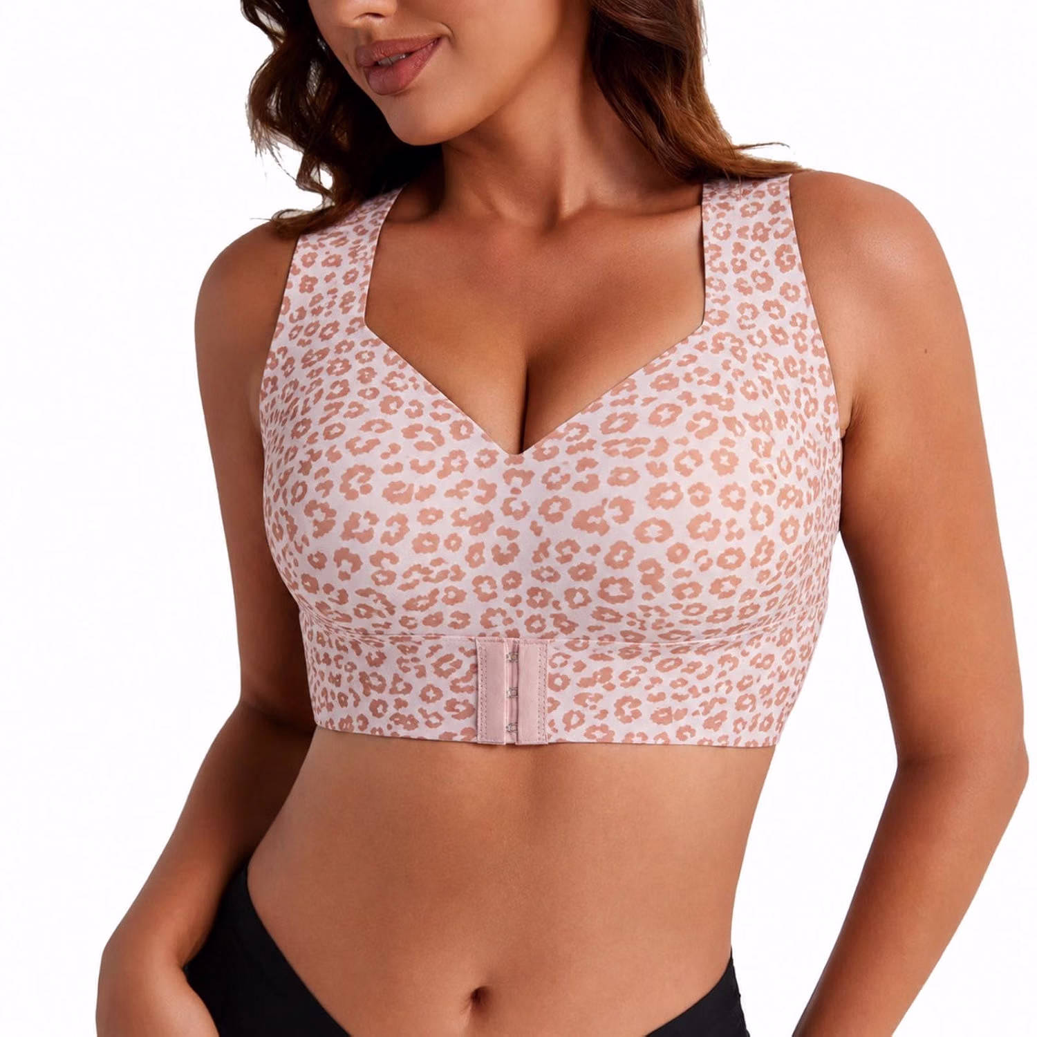ZVLOGYTE Cross Back Front Closure Posture Bra — image 11