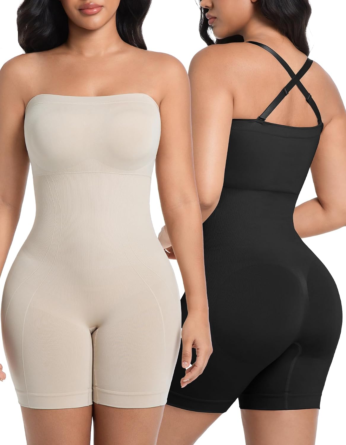 SIMIYA Shapewear Bodysuit with Built-In Bra — image 7