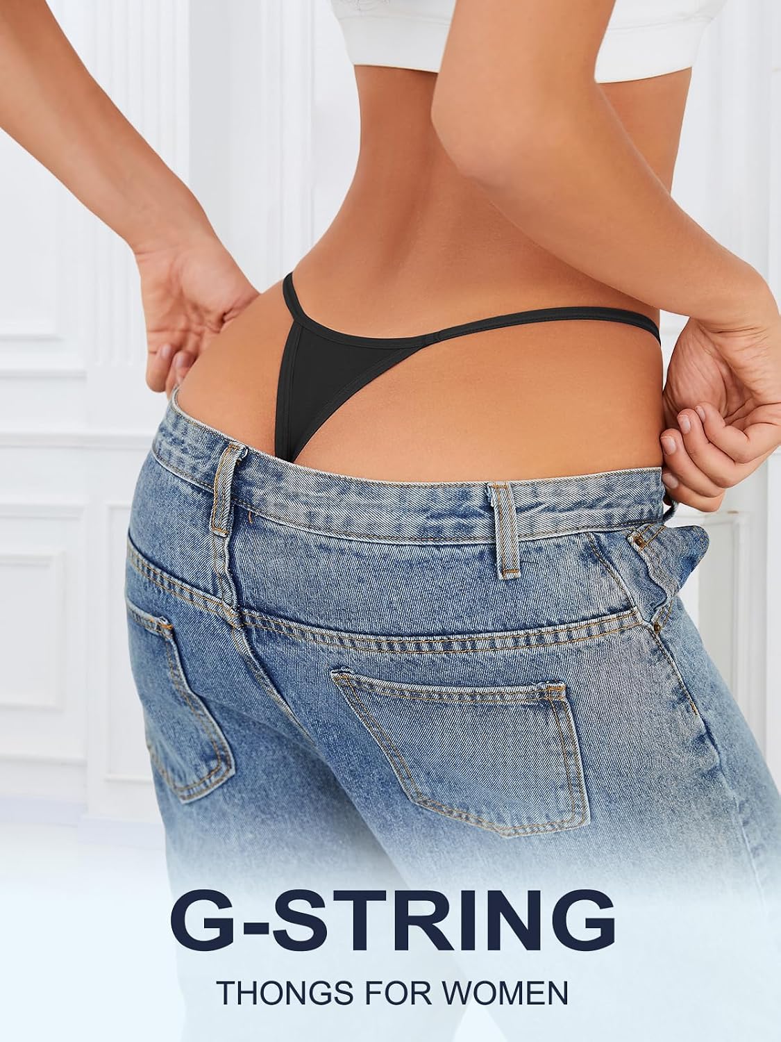 Oshkang Cotton G-String Thongs 8-Pack — image 5