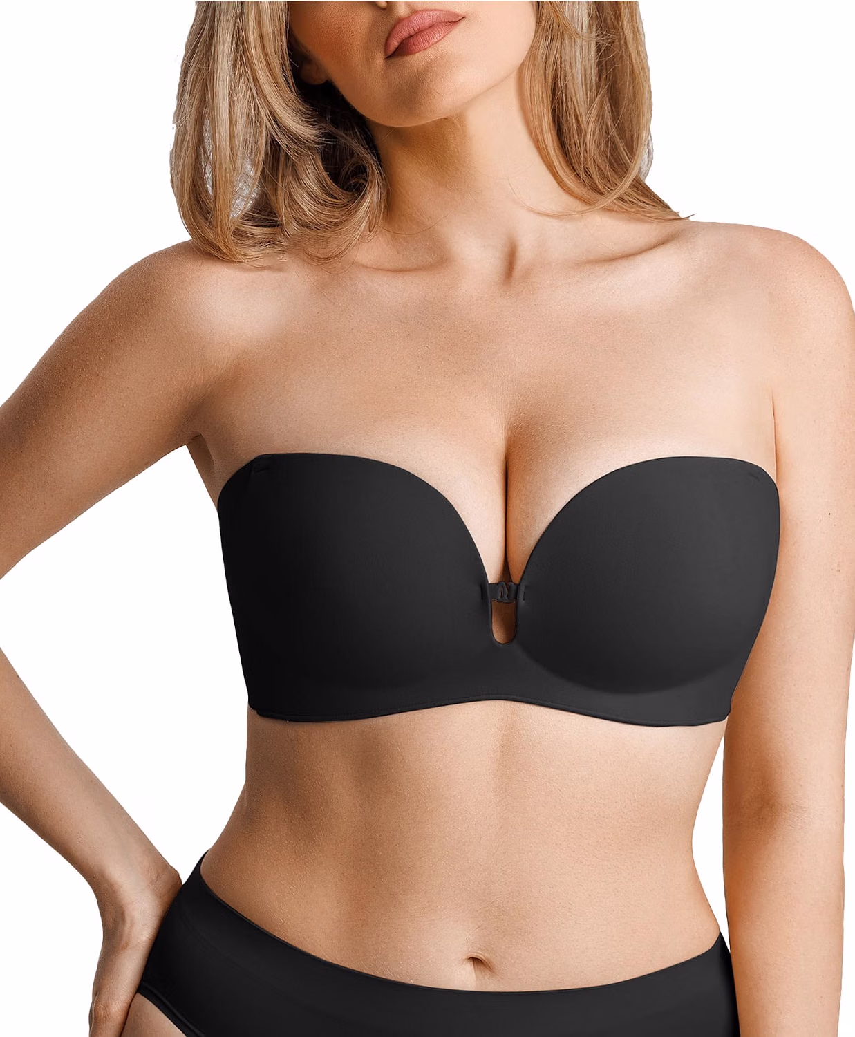 Popilush Non Slip Wireless Strapless Bra — image 9