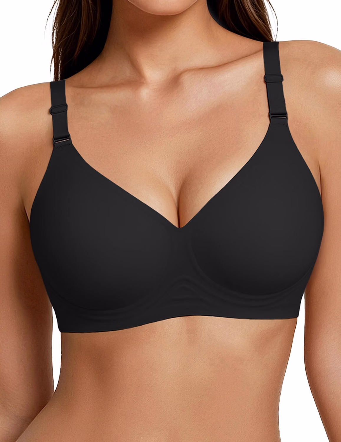 Showyoo Wireless V-Neck Seamless Bralette
