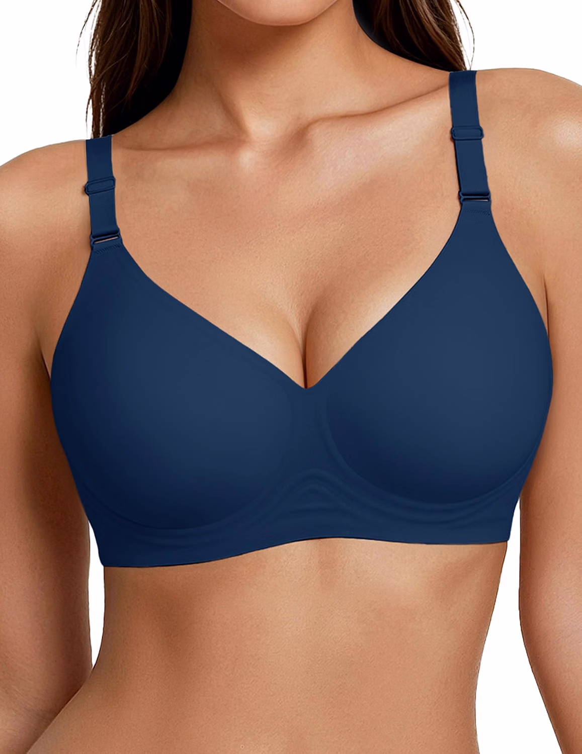 Showyoo Wireless V-Neck Seamless Bralette — image 9