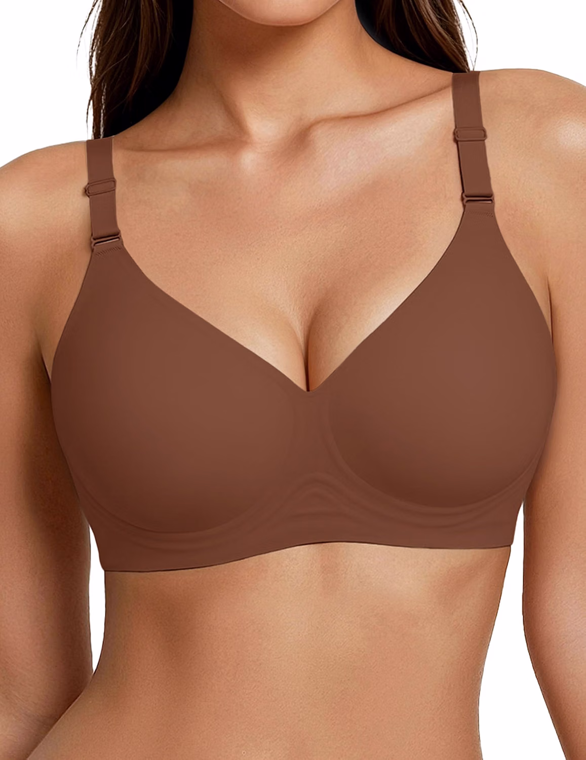 Showyoo Wireless V-Neck Seamless Bralette — image 12